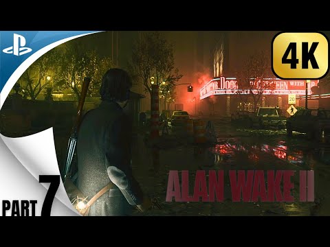 Alan Wake 2 PS5 Gameplay Walkthrough Part 7 (4K 60 FPS Full Game) No Commentary
