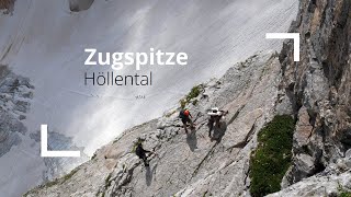 Zugspitze über das Höllental
