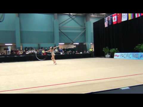 Yuqing Yang - Hoop Finals - 2012 Kellogg's Pacific Rim Championships
