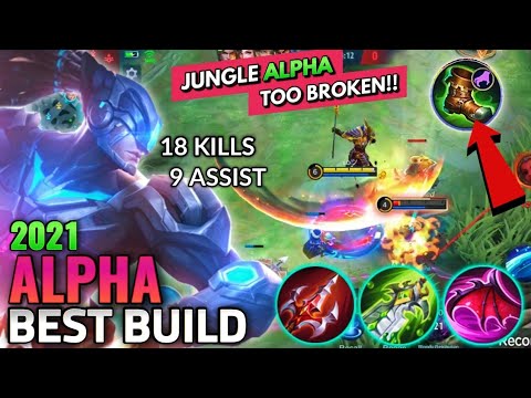 Revamped Alpha Best Build 2021 | Top 1 Global Alpha Build | Alpha Tutorial and Gameplay - MLBB