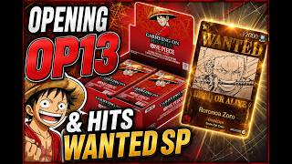Awesome Pull! ONE PIECE OP-13 Booster Box Opening--Can We Hit a Manga Rare?!