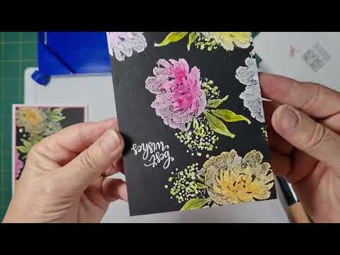 Black Magic Technique 4 designs By Stampin' Up
