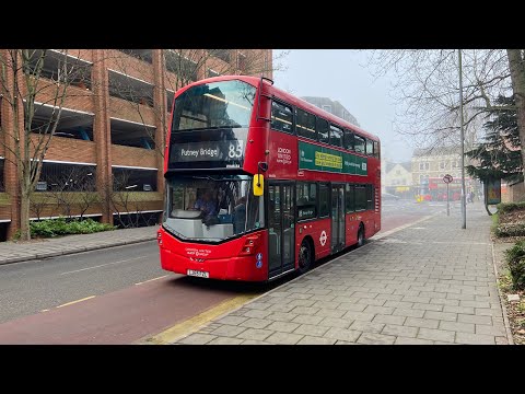 Full Route Visual | London Bus Route 85: Putney Bridge to Kingston