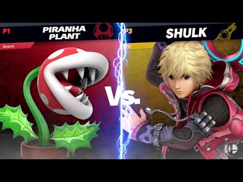 gaku (Shulk) vs SpaceMario (Piranha Plant) - X1 4/10/19
