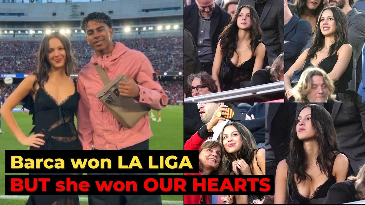 Barcelona Won La Liga 🏆 But Olivia Rodrigo Won Our Hearts ♥🥰