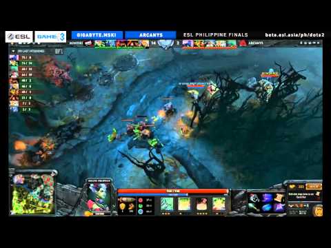 ESL PH Finals | ARCANYS vs GIGABYTE.MSKI [G1]