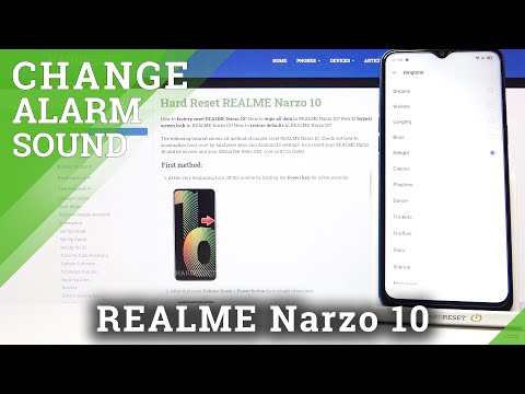 Check All Alarm Sounds - REALME Narzo 10 & Alarm Options