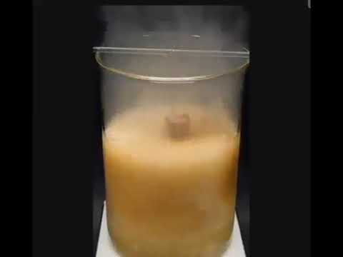 حمض البيرانا "Piranha solution"من أخطر الأحماض (H2SO5)