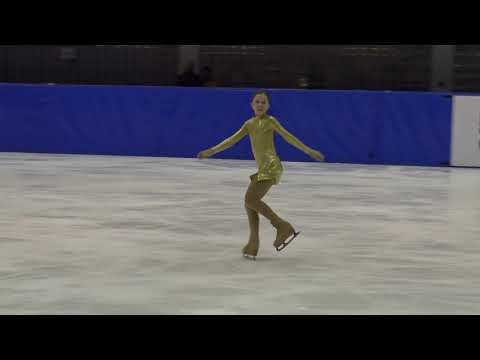 12. Santa Claus Cup 2018: Eva Petrova (RUS) - FS Intermediate Novice Girls Free Skating