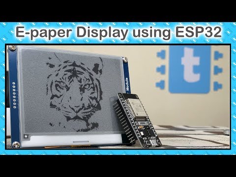 E-Paper Raw Panel Driver Shield, priedėlis e-paper ekranams, skirtas Arduino, SPI, Waveshare 15082 video