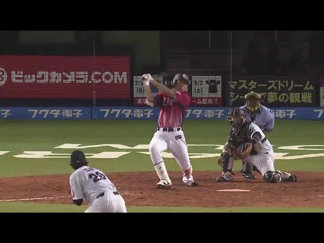 【9回表】右へ左へ広角打法!! ライオンズ・秋山の2打席連続タイムリー!! 2017/7/29 M-L