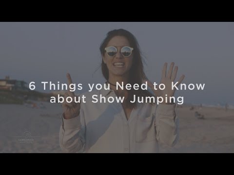 6 things you need to know about Show Jumping, presented by Noelle Floyd