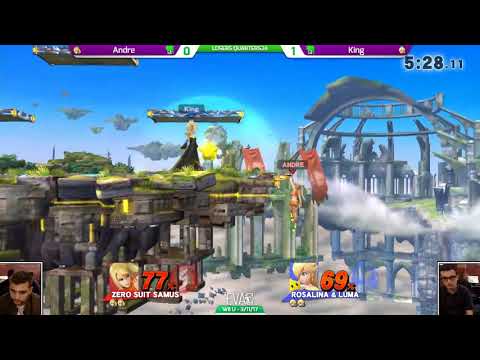 EVAC 3/11/17 - Smash 4 - Andre (ZSS) vs King (Rosalina) - Losers Quarters