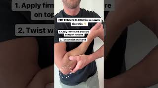 Download lagu FIX TENNIS ELBOW In SECONDS mp3