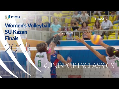 BRA vs RUS Women’s Volleyball final, SU 2013 Kazan #UniversitySportsClassics.