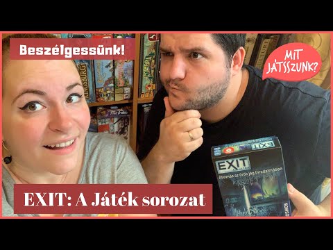 Exit: A Játék - Sorozat kibeszélő - Mit Játsszunk?