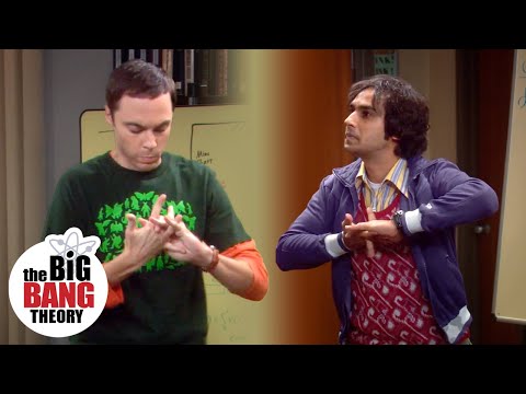 Sheldon Can't Figure Out the Finger Trick | The Big Bang Theory