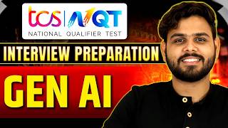 TCS NQT 2026 🚀 Gen AI Day 03 | Interview Preparation Start | How To Crack TCS NQT Interview?