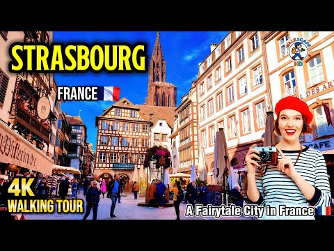 Strasbourg, France 🇫🇷 | The Fairytale Heart of Alsace — Peaceful 4K Walking Tour
