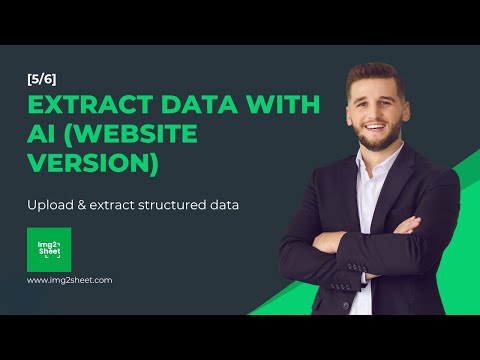 [5/6] Extract Data with AI (Website Version)