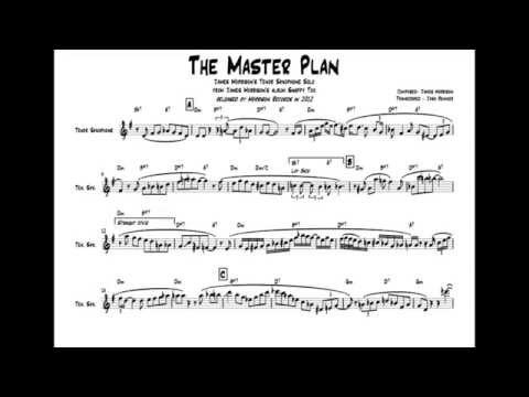 The Master Plan - James Morrison's Tenor Sax Solo Transcription