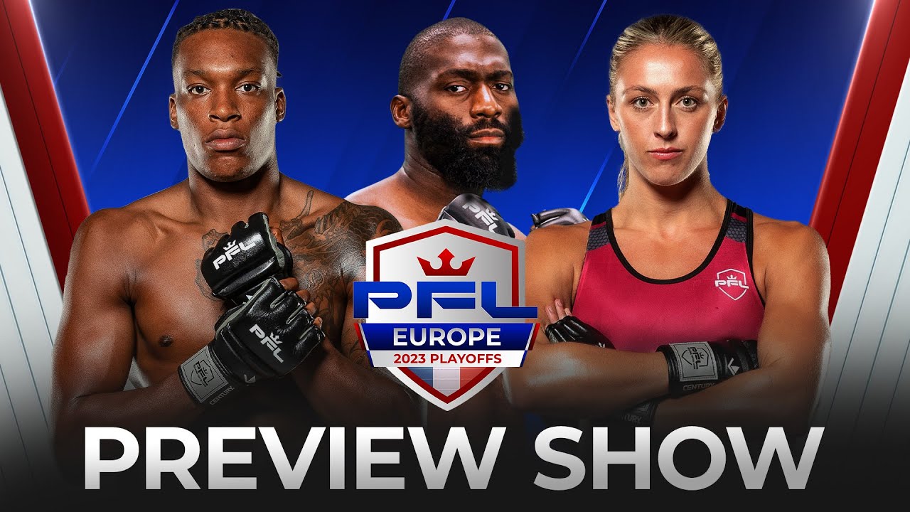 Miniature de la vidéo PFL Paris: Preview Show | PFL Europe Playoffs & Cedric Doumbe Debut du film PFL 2023 Europe #3: Playofḟs - Doumbé vs. Zébo