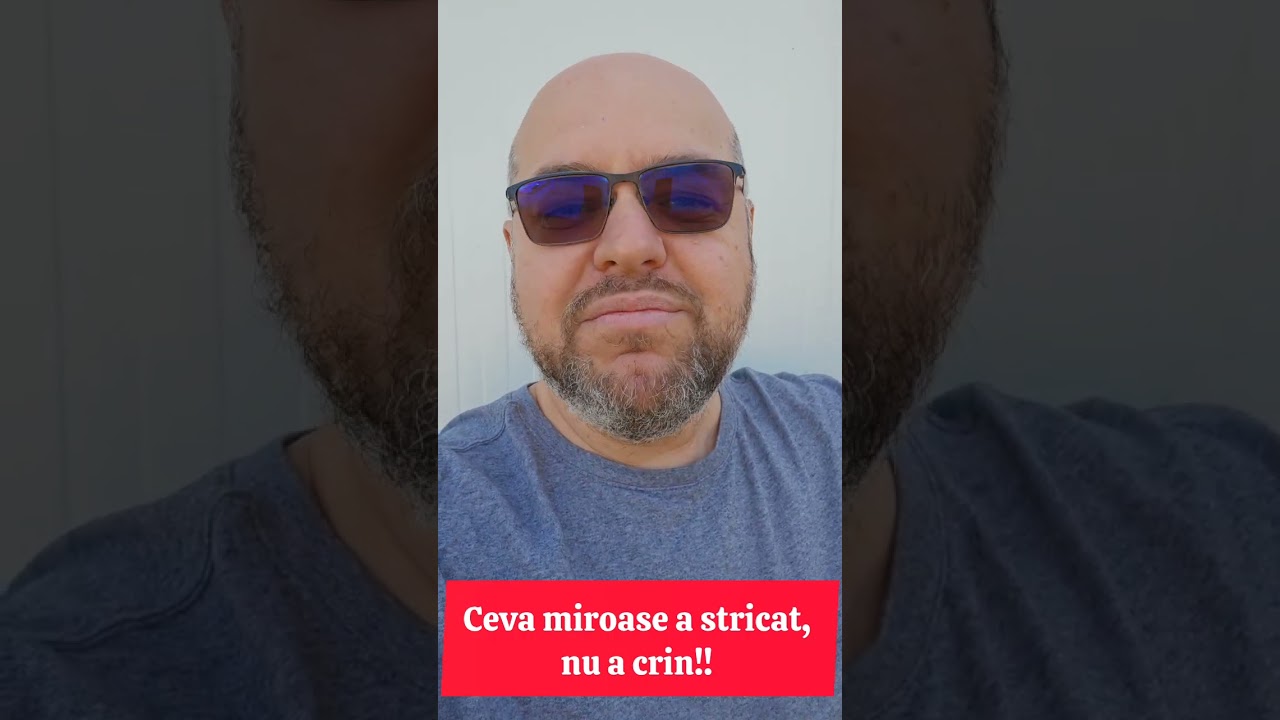 Ceva miroase a stricat și nu miroase a crin!