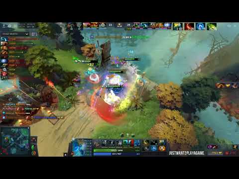 How MIRACLE  Morphling Mid Solo vs SF   Situational Skill Build Max Attribute Shift First DOTA 2