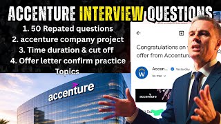 🔥Accenture Custom Software Engineer Interview Questions 2026|50 Most Repeated Questions|Offer Letter