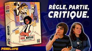 RED NOTICE - La règle, la partie, la critique !