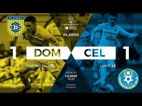 23.krog: Domžale - Celje 1:1 ; Prva liga Telekom Slovenije 2019/2020