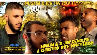 Video: 3 Jews and a Muslim agree God was no Man - Ali Dawah vs Godwin
