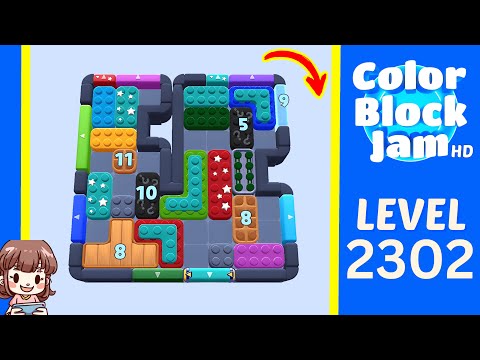 Color Block Jam Level 1394 (2302) Solution Walkthrough
