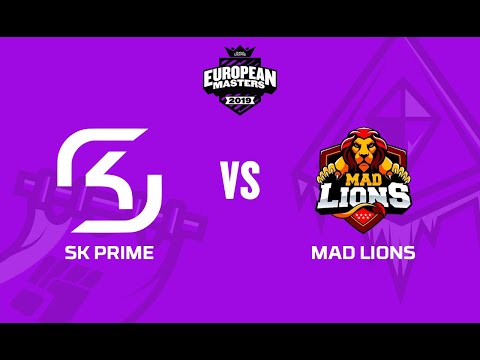 Mad Lions vs SK Gaming Prime @ EU Masters 2019 Play-in