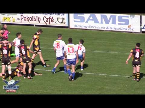 2016 Newcastle RL Round 10 Open Grade Highlights - Cessnock Goannas v Central Butcher Boys