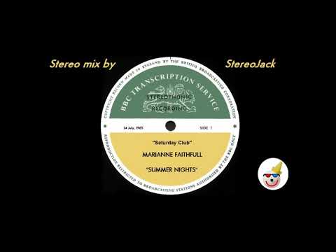 Marianne Faithfull - "Summer Nights" [BBC version]  [STEREO]