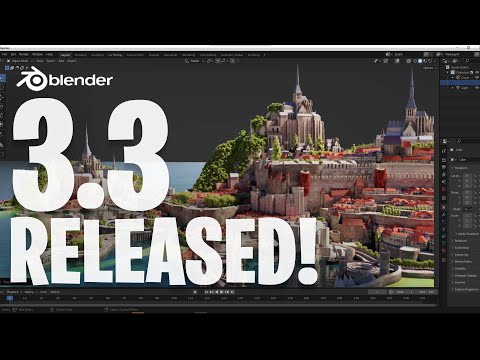 Blender 3.3 - Released!