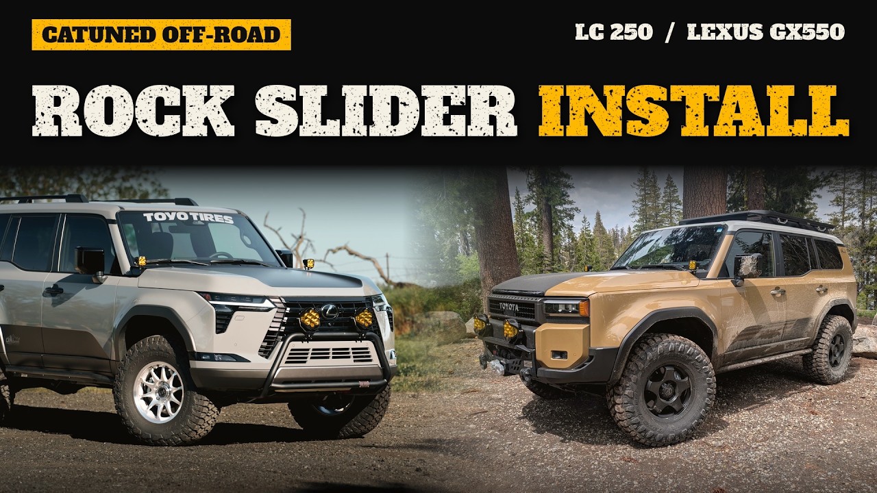 Catuned Off-Road Lexus/Landcruiser Rock slider install video