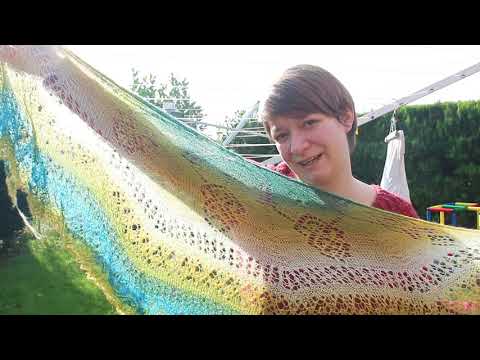 Tücher spannen ohne Spannmatten - an der Wäscheleine