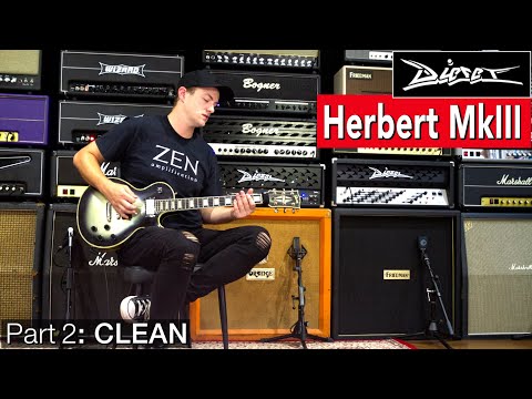 Diezel Herbert MkIII : Part 2 ⚡️ ZEN Amp Vault Ep10 ⚡️ Clean tones