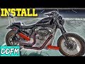 Harley Sportster Exhaust Install The Vance And Hines Mini Grenades