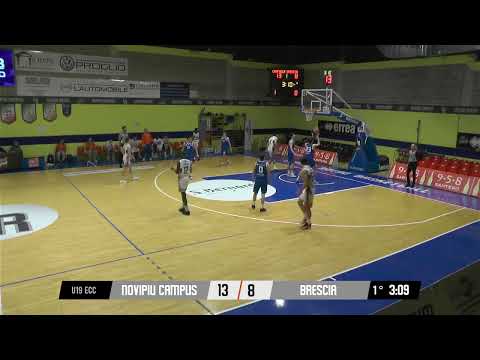 U19 Ecc - Novipiù Campus vs Pallacanestro Brescia