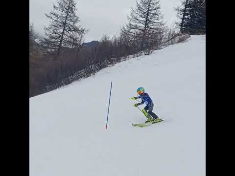 BAMBINI PENNA NERA (di madesimo) GARA E ALLENAMENTO CHIESA VALMALENCO SLALOM