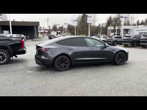 2024 Tesla Model 3 RWD in Gray for sale at Abbotsford Hyundai in Abbotsford, BC