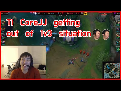 DoubleLift reacting to CoreJJ smurfing in LCS