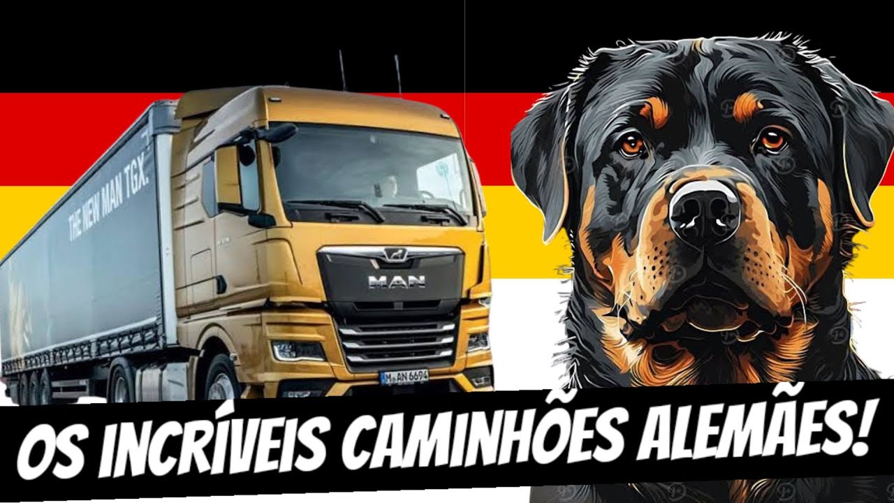 OS INCRÍVEIS CAMINHÕES ALEMÃES