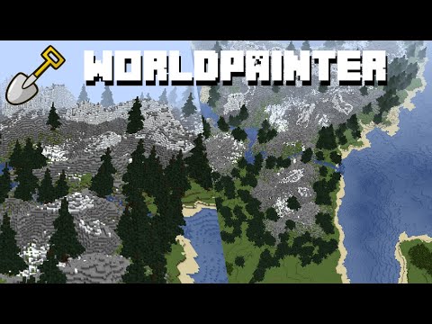 How To Use WORLDPAINTER To Make AWESOME LANDS!