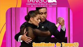 探戈比赛半决赛｜Tango Pista组Suyay Quiroga y Jonny Carvajal en metropolitano2023（Tango-2）