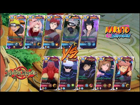 NARUTO vs. JUJUTSU KAISEN! BATTLE OF THE ANIME COLLAB SKIN!!🔥 ( WHO WILL WIN? )