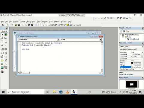 Visual Basic Variables